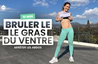 🔥 10 min  – Brûler le GRAS DU VENTRE vite ! – Arrêtez les abdos – Jessica Mellet – Move Your Fit