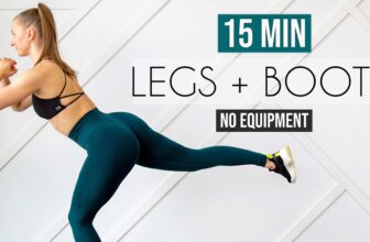15 MIN LEG/BOOTY/THIGH WORKOUT (No Equipment Killer Legs)