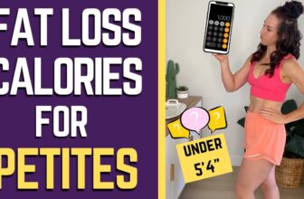 CALORIE DEFICIT Calculator For PETITE/SHORT Women (Body Recomposition Vs. Weight Loss)