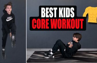 “GET STRONG” Kids Core Workout (How To Get A Strong CORE)