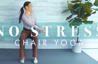 10 minute Stress Relieving Stretch // Somatic Chair Yoga