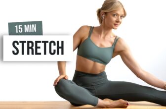 DAY 7 Back to Basics – 15 MIN FULL BODY STRETCH For Rest Day, Improve Mobility & Flexibility