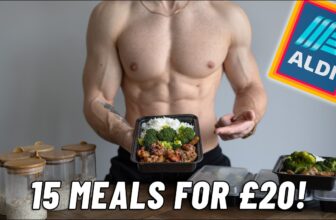 Simple High Protein Meal Prep on a Budget **Breakfast, Lunch & Dinner under £20**