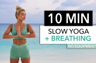 10 MIN SLOW YOGA + BREATHING – Anti Stress / for mornings, before bed or after a workout