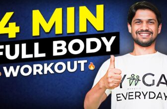 Daily 4-Minutes Workout to Stay FIT | TABATA | Saurabh Bothra
