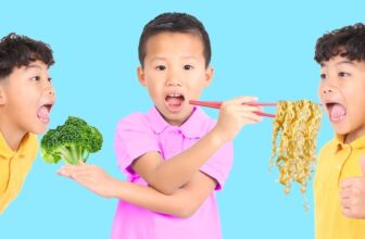 Kaden and Eric’s Healthy Veggie Adventure