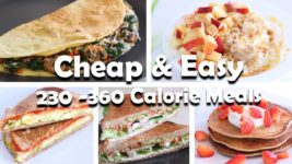 10 Healthy Low Calorie Breakfast Recipes  -YOU NEED TO TRY
