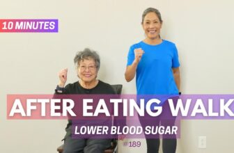 10 Minute After Eating Walking Workout | Exercise to Lower Blood Sugar
