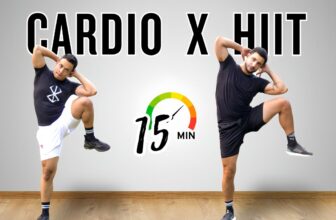 15 MIN CARDIO HIIT para perder barriga rápido, sem equipamentos e em casa