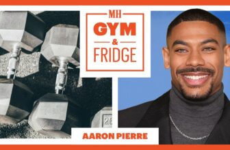 Aaron Pierre Shows Off His Gym and Fridge | Gym & Fridge | Men’s Health