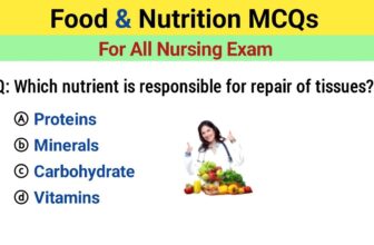 Food and Nutrition MCQs | nutrition mcq | nutrition mcq questions answers | nursing exam