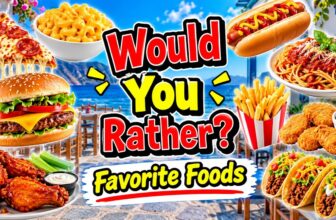 Would You Rather? Workout! (Favorite Foods Edition) – Family Fun Fitness Activity – Brain Break