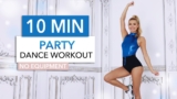 10 MIN PARTY DANCE WORKOUT – fun cardio on pop music I Pamela Reif