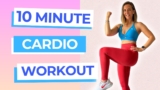 10 Min Feel-Good Cardio | Home Workout for Women 💚