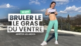 🔥 10 min  – Brûler le GRAS DU VENTRE vite ! – Arrêtez les abdos – Jessica Mellet – Move Your Fit