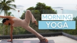 15 MIN MORNING YOGA FLOW || Wake Up & Feel Energised