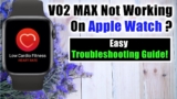 ⌚ Apple Watch VO2 MAX Not Working? Fix VO2 Max not updating In Simple Steps #applewatch #wearholic