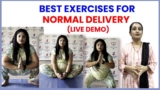 Best Exercises for Normal Delivery (Live Demo) -Dr Asha Gavade