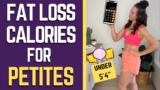 CALORIE DEFICIT Calculator For PETITE/SHORT Women (Body Recomposition Vs. Weight Loss)