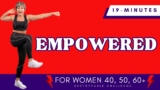 Low Impact Bodyweight Cardio HIIT for Women Over 40