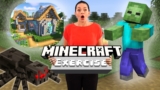 Minecraft Exercise Adventure for Kids | Indoor Workout for Children | Brain Break