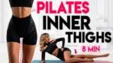 SLIM & TONE Your INNER THIGHS 🔥 Leg Fat Burn | 8 min Pilates Workout