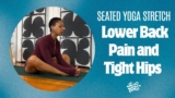 Seated Yoga Stretch for Low Back Pain & Tight Hips | 10 Minutes