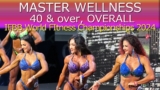 【Master Women’s Wellness 40 Years & Over, Overall 】World Fitness Championships 2024